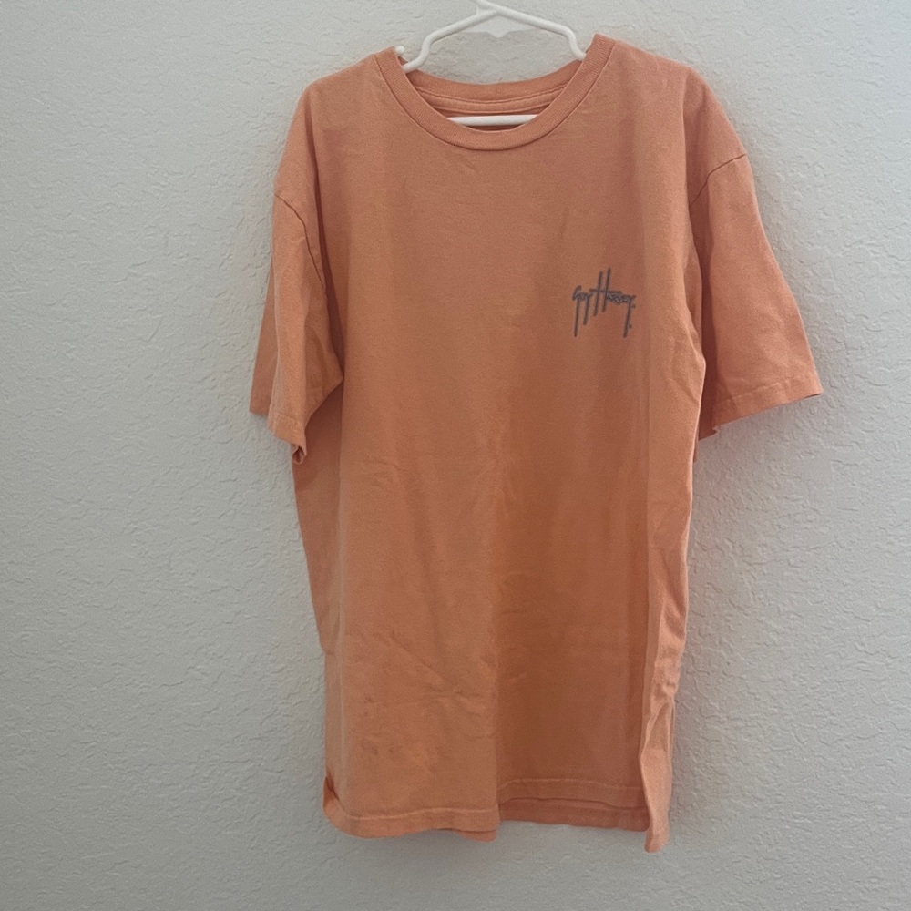 Guy Harvey Orange Short Sleeve Tee